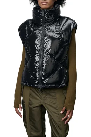 Blauer Femme, Vestes, Noir, Taille: 40 FR Gilet Pull Sans Manches