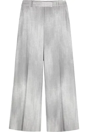 ERMANNO SCERVINO Femme, Pantalons, Gris, Taille: 40 FR Pantalon Élégant