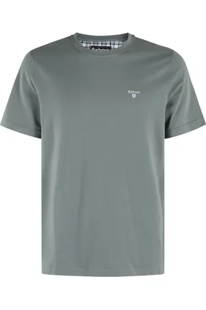 Barbour Homme, Tops, Vert, Taille: XL Tartan Sports Tee T-shirt à Manches Courtes