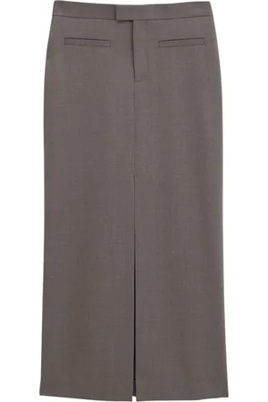 Filippa K Femme, Jupes, Gris, Taille: 40 FR Élégante Jupe Tailleur