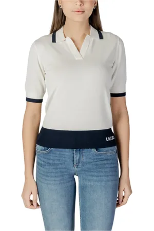 Liu Jo Femme, Pulls, , Taille: 44 FR Pull en maille à col en V