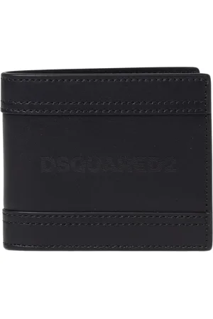 Dsquared2 Homme, Accessoires, Noir, Taille: ONE Size Portefeuille Élégant pour un Usage Quotidien