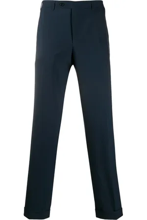 CANALI Homme, Pantalons, Bleu, Taille: XL Pantalon de costume slim en laine bleue