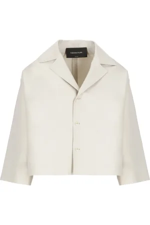 Fabiana Filippi Femme, Vestes, , Taille: 40 FR Blazer en Coton et Soie