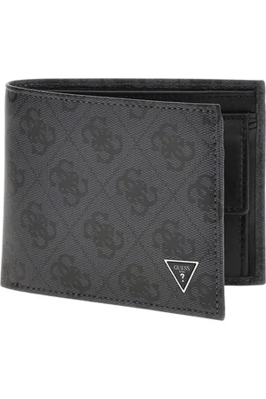 Guess Homme, Accessoires, Noir, Taille: ONE Size Portefeuille Vezzola