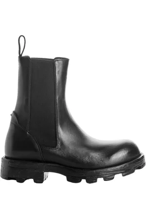 Diesel Femme, Chaussures, Noir, Taille: 40 EU Bottines Chelsea épaisses en cuir avec semelle en caoutchouc