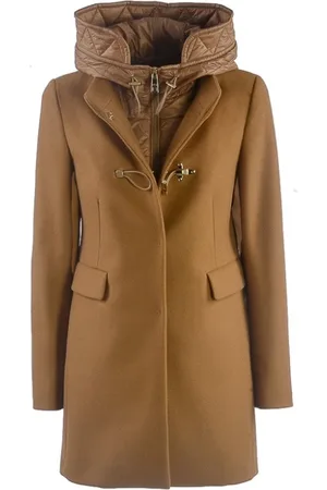 FAY Homme, Manteaux, Brun, Taille: L Parka en mélange de laine