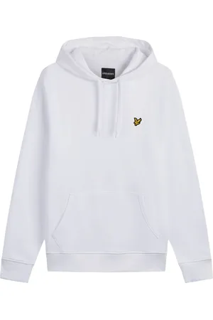 Lyle & Scott Homme, Sweatshirts et sweats à capuche, Blanc, Taille: L Pull à Capuche
