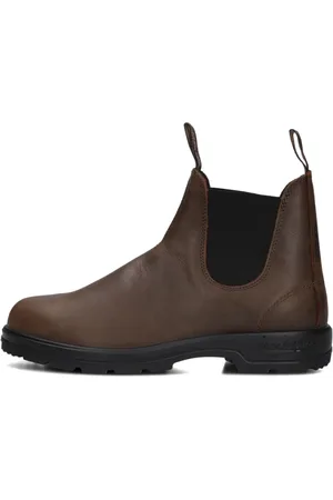Blundstone Homme, Chaussures, Brun, Taille: 44 EU Bottines Chelsea Classiques en Cuir Marron