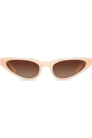 MAGDA BUTRYM Femme, Accessoires, Rose, Taille: ONE Size Lunettes de soleil dégradées rose argenté moka