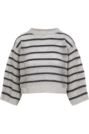 Brunello Cucinelli Femme, Pulls, Multicolore, Taille: 40 FR Pull Neutre