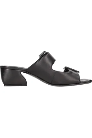 Sergio Rossi Femme, Chaussures, Noir, Taille: 40 EU Sandales Noires