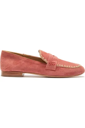 Maliparmi Femme, Chaussures, Rouge, Taille: 40 EU Mocassins EN Cuir Rafia