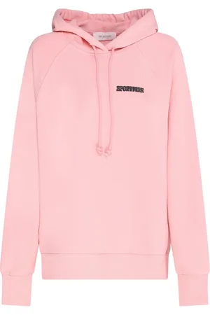 Sportmax Femme, Sweatshirts et sweats à capuche, Rose, Taille: 38 FR Sweat à Capuche Décontracté et Élégant