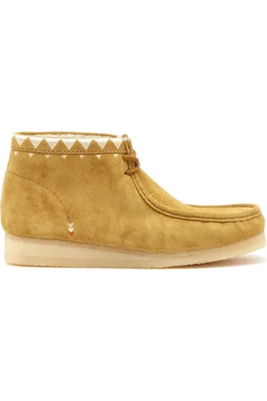 Clarks Homme, Chaussures, Brun, Taille: 43 EU Wallabee Oakmoss Warmlined Bottes