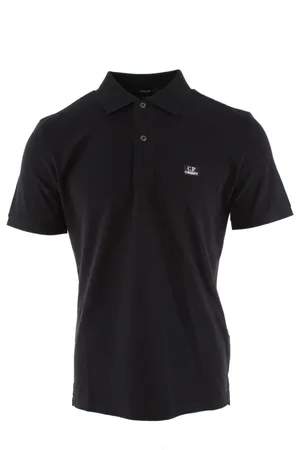 C.P. Company Homme, Tops, Bleu, Taille: S Polo Piqué Stretch