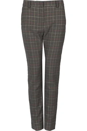 Liu Jo Femme, Pantalons, Gris, Taille: 40 FR Pantalon Slim Fit Taille Haute