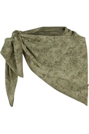 Cortana Femme, Accessoires, Vert, Taille: ONE Size Châle Herba Print