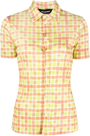 Dsquared2 Femme, Blouses et Chemises, Multicolore, Taille: 36 FR Chemise Underwater