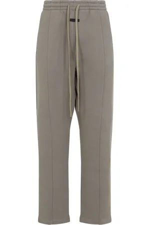 FEAR OF GOD Homme, Pantalons, Gris, Taille: M Pantalon de survêtement décontracté en molleton de coton et cachemire