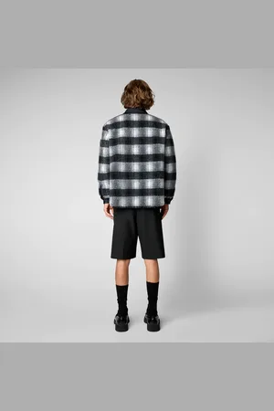 save the duck Homme, Vestes, Noir, Taille: S Yura Blouson avec Imprimé Ludy