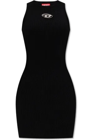 Diesel Femme, Robes, Noir, Taille: 40 FR Robe Courte
