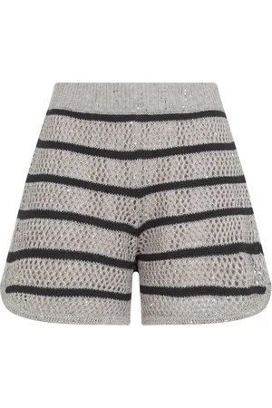 Brunello Cucinelli Femme, Shorts, , Taille: 36 FR Bermuda Shorts