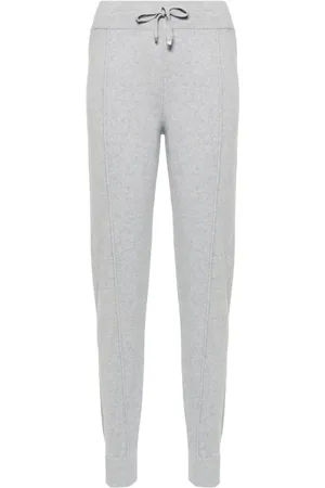ELEVENTY Femme, Pantalons, Gris, Taille: 42 FR Pantalon de survêtement gris décontracté en tricot