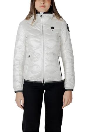 Blauer Femme, Vestes, Blanc, Taille: 38 FR Veste Légère en Duvet