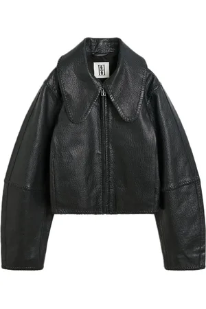 By Malene Birger Femme, Vestes, Noir, Taille: 40 FR Rowani Leather Jacket