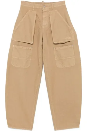 Dsquared2 Femme, Pantalons, , Taille: 36 FR Pantalon Cargo à Braguette Boutonnée