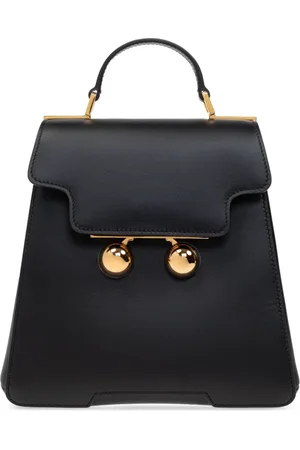 Marni Femme, Sacs, Noir, Taille: ONE Size Sac à dos Trapèze Trunkaroo
