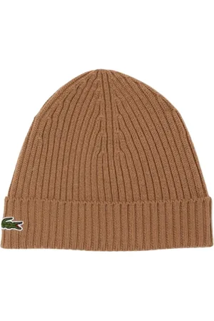Lacoste Homme, Accessoires, Brun, Taille: ONE Size Bonnet d`hiver