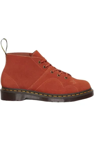 Dr. Martens Homme, Chaussures, Brun, Taille: 41 EU Bottes Monkey en Suede Rouille Tan