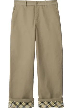 Burberry Homme, Pantalons, , Taille: M Pantalon ample à coupe décontractée