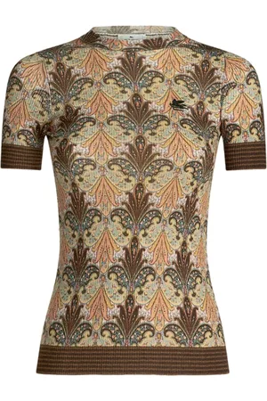 Etro Femme, Tops, Multicolore, Taille: 34 FR Pull en Laine Vierge