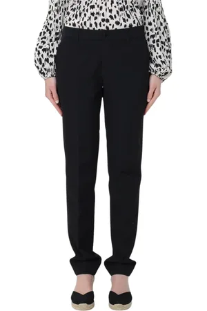 Liu Jo Femme, Pantalons, Noir, Taille: 42 FR Chinos Luxury Coupe Régulière