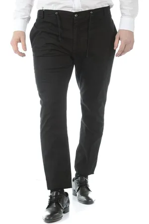 D.A. Daniele Alessandrini Homme, Pantalons, Noir, Taille: XL Jeans