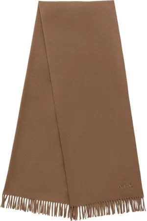 A.P.C. Femme, Accessoires, Brun, Taille: ONE Size Alix Scarf