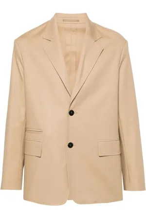 Lanvin Homme, Vestes, Brun, Taille: M Blazer Tailleur Croisé