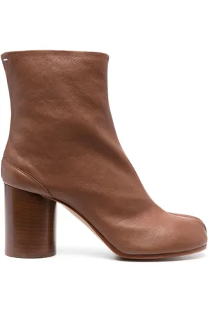 Maison Margiela Femme, Chaussures, Brun, Taille: 38 EU Bottines Tabi à Bout Fendu