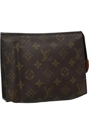 LOUIS VUITTON Femme, Pre-owned, Brun, Taille: ONE Size Pre-owned Toile trousses-de-toilette