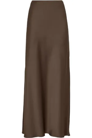 Brunello Cucinelli Femme, Jupes, Vert, Taille: 36 FR Jupe Cacao