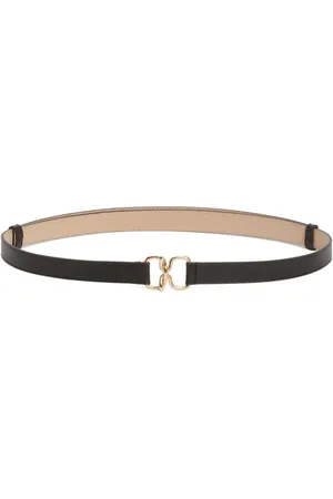 Fabiana Filippi Femme, Accessoires, Noir, Taille: M Ceinture à boucle simple avec crochet