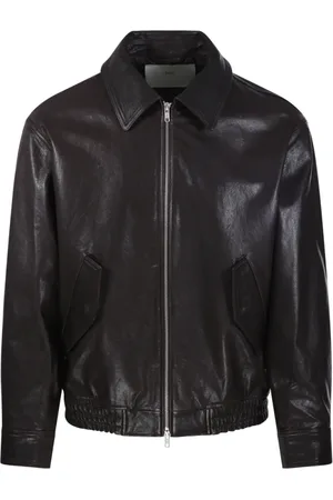 DUNST Homme, Vestes, Brun, Taille: M Blouson en Cuir Marron