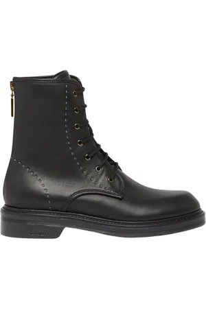 Max Mara Femme, Chaussures, Noir, Taille: 38 EU Bottines à lacets