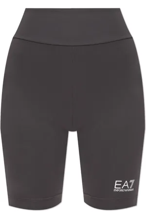 EA7 Femme, Shorts, Gris, Taille: 36 FR Short Leggings