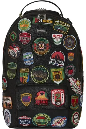 Sprayground Unisex, Sacs, Noir, Taille: ONE Size Sac à dos African Intelligence