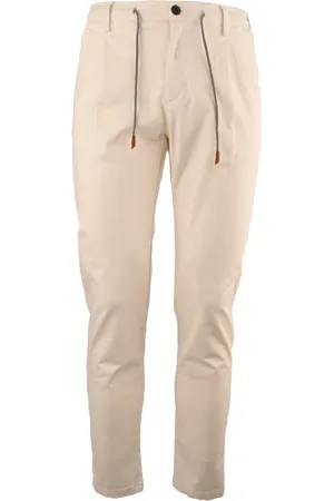 ELEVENTY Homme, Pantalons, Blanc, Taille: W34 Pantalon de jogging en coton, un incontournable de la mode