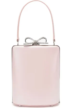 Self-Portrait Femme, Sacs, Rose, Taille: ONE Size Sac à main en simili cuir avec bijou